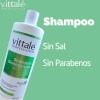 Vittale Shampoo Biohidratante Sin Sal y Sin Parabenos 1 Litro