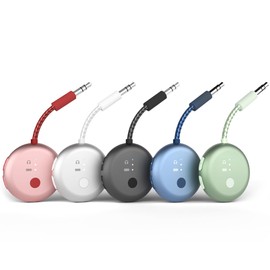 Avantree SoundJet R1 – 25Hr Airplane Bluetooth Adapter for All AirPods (Pro/Max) with Qualcomm Chipset & aptX Adaptive, Wireless Audio Transmitter for Flight Travel, Works with Bose & Other Headphones