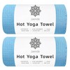 Jaende 2 Pack Multi-Functional Towels, Portable Foldable Hot Yoga Towels,