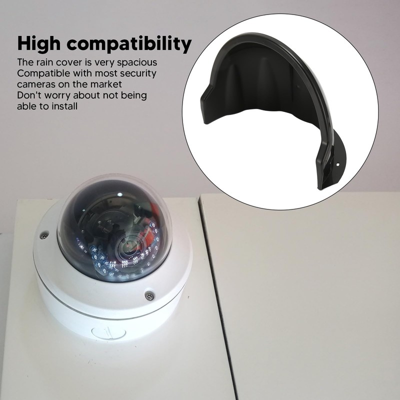 Universal Sun and Rain Cover for Security Cameras, Universal Sun