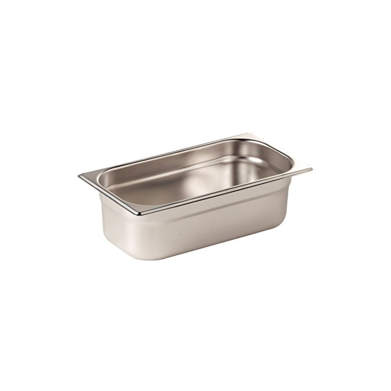 Vogue K936 Stainless Steel 1/3 Gastronorm Pan, 7.5 L Capacity,