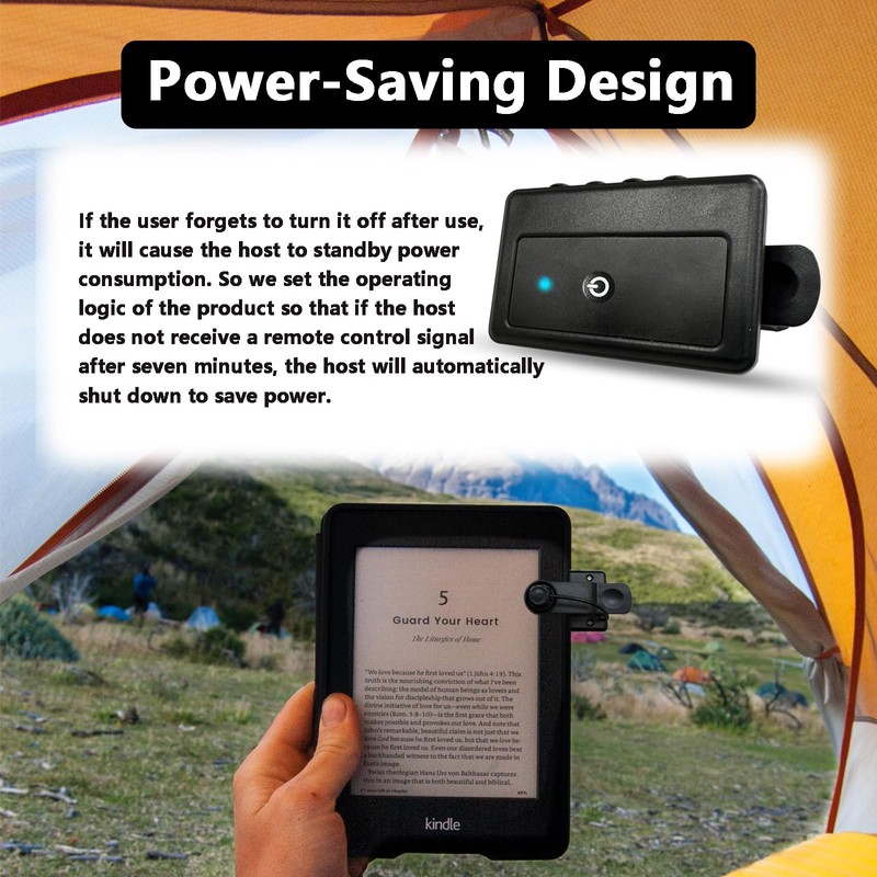 Remote Control Page Turner for Kindle Reading-Remotely Click Page Turner