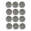 3" Round Plastic Louver Soffit Air Vent Reptile Screen Grille