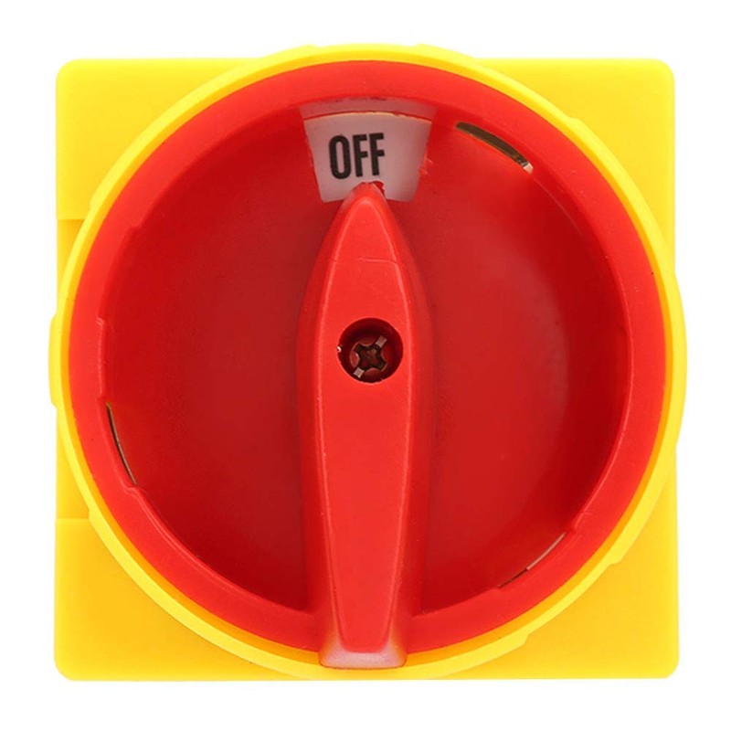 Rotary Cam Switch 3-Pole 2-Position Load Circuit Breaker Switch On-Off