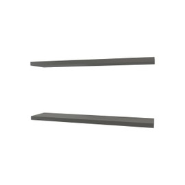 TREATLIFE HOME Sleek Floating Shelf for Modern Home, Easy Wall-Mount Assembly, Matte Grey Finish, 47.3 Inches Wide