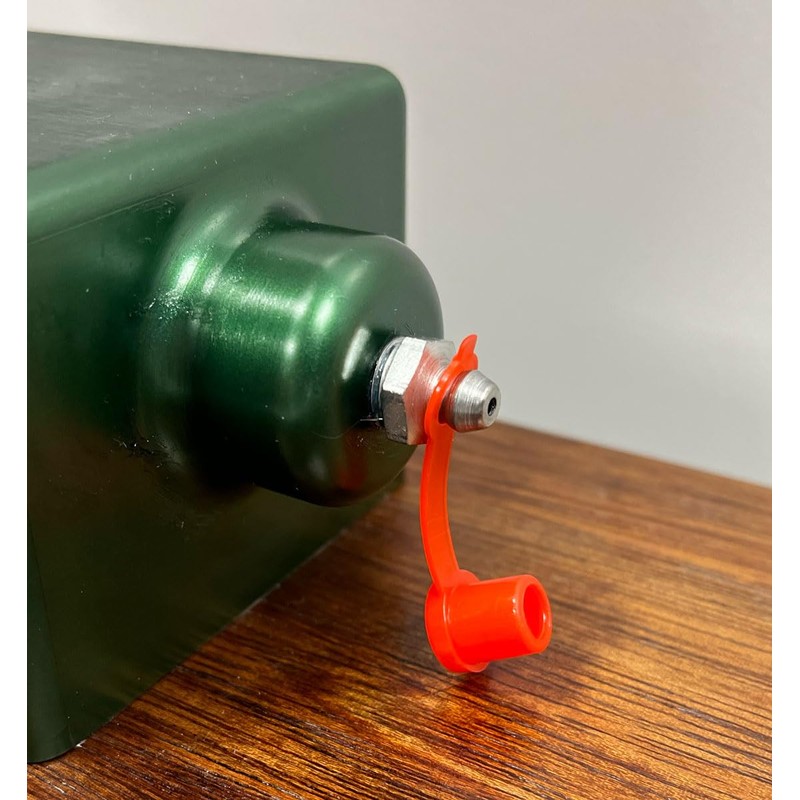 LockNLube Grease Fitting Caps (50 count) (Red)