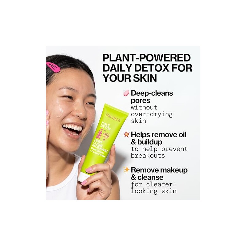 Pacifica Beauty Kale Detox Deep Cleansing Face Wash