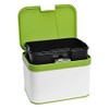 Compost Kitchen Counter Bin (1.13 gallon/4.3 liter) - Green Lid