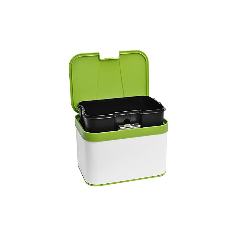 Compost Kitchen Counter Bin (1.13 gallon/4.3 liter) - Green Lid