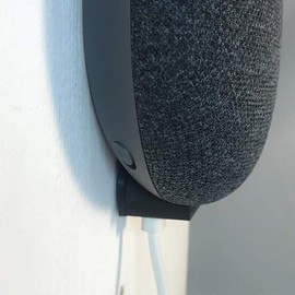 Jabtek Product Compatible with the Google Home Mini hidden wall bracket : GREY