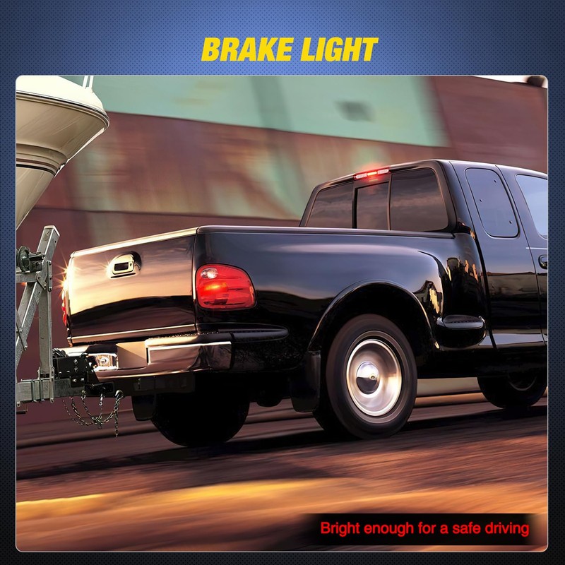 Nilight Third Brake Light Tail High Mount 3rd Stop Cargo
