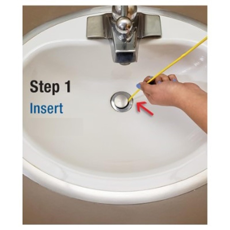 Drain King DKMS Mini Snake Bath Sink & Shower Hair