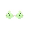 WDZAYXC Tree Shape Sunglasses for Parties, Stylish Tree Shape Sunglasses