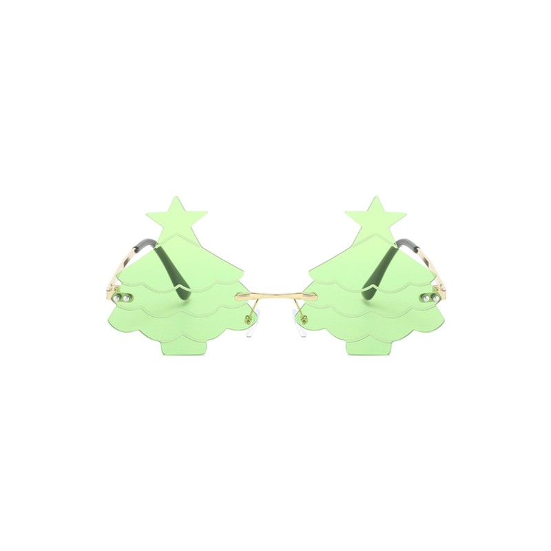 WDZAYXC Tree Shape Sunglasses for Parties, Stylish Tree Shape Sunglasses