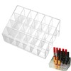 PeiDog Lipstick Holder, 24 Spaces Clear Acrylic Lipstick Organizer Cosmetic