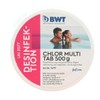BWT Chlor Multi Tab 500g, Pool Wasseraufbereitung, Dauerchlorung mit pH-Stabilität,