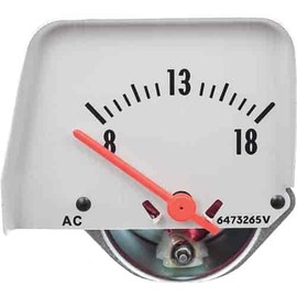 OER A912901 Console Volt Gauge Silver 1968-1976 Camaro Chevy II Nova Ventura GTO