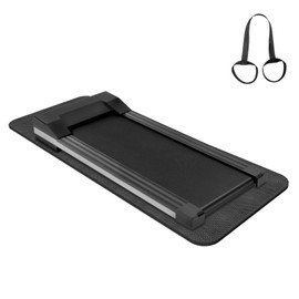 Treadmill Walking Pad Mat for Carpet Floors,29.5x70.8"Foldable Treadmill Mat for Hardwood Floors,Non-Slip Exercise Equipment Mat for Under Exercise Bike,Walking Pad & Elliptical,Noise Shock Absorption