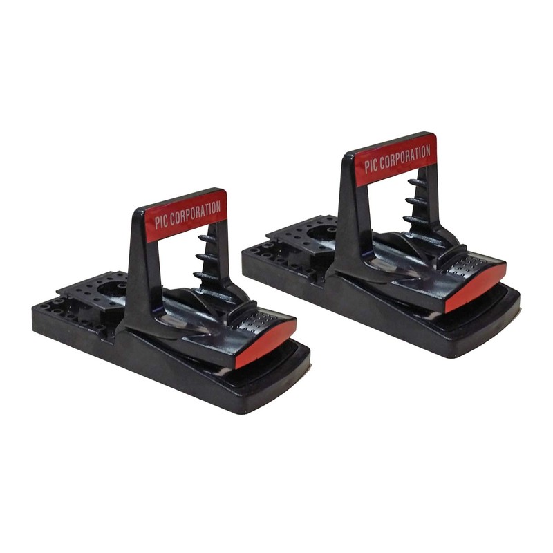 PIC Plastic Mouse Snap Trap Parent (6 Traps)