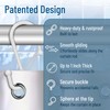Blau Marité 12 Decorative Metal Shower Curtain Hooks, S-Shaped Hooks