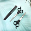 Beauty Comb Haircut Scissor Comb 3-Piece Set Set 2ea