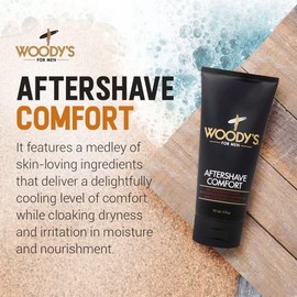 Woody's Loción Reconfortante, Calmante Y Refrescante Para Después Del Afeitado, Alivia La Irritación Después Del Afeitado, 5 Onzas Líquidas