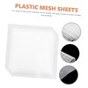SEWACC 5Pcs Plastic Mesh Sheets for Bag Making Embroidery and