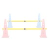 plzzree Dog Agility Jumps Equipment Set Replacement Poles, 2 Pack,