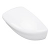 Side Mirror Cover Exterior Rearview Mirror Cover Cap Unpainted White
