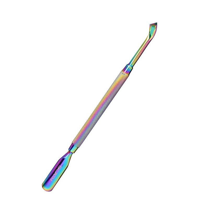 Rainbow Stainless Steel Nail Cuticle Pusher Double Ended Cuticle Remover