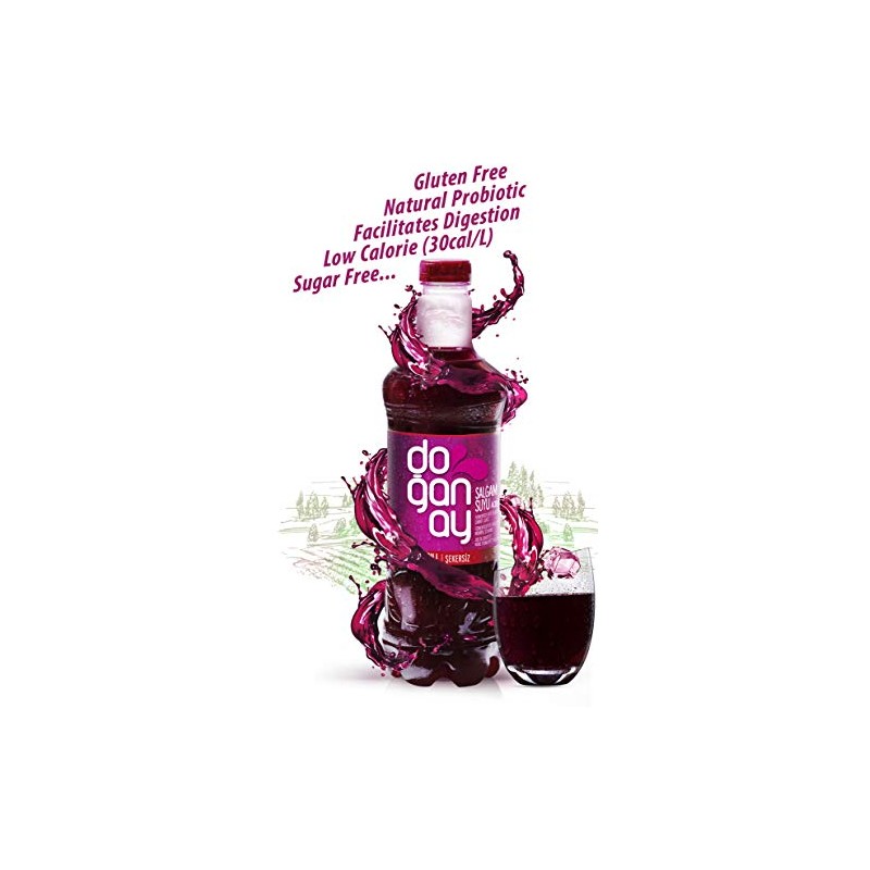 Doganay Mild Fermented Black Carrot Juice Salgam 300 ML (