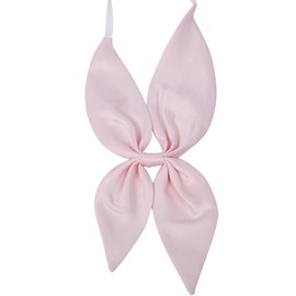 FASELE Japanese School Uniform Anime Lolita Sailor Womens Girls Cosplay Bow Tie Adjustable Satin Necktie Bowtie Colourful Pink