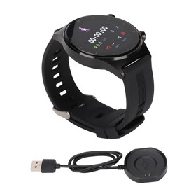 E13 Smartwatch Sports Tracking Fitness Watch Pedometer Sleep Monitor with 1.28inch IPS Color Screen Black