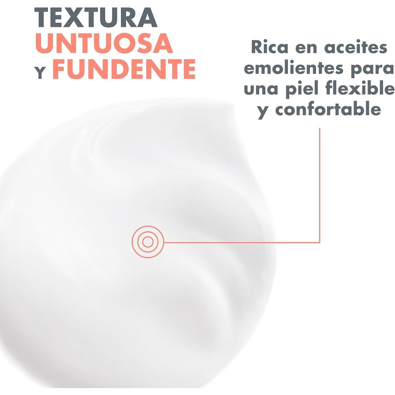 AVENE, Crema facial nutritiva, revitaliza, calma y suaviza, para piel