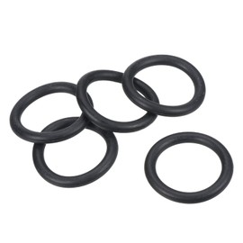 PATIKIL Nitrile Rubber O-Rings 42mm OD 32mm ID 5mm Width, 20 Pcs Metric Sealing Gasket for Faucet Plumbing Automotive Repair, Black