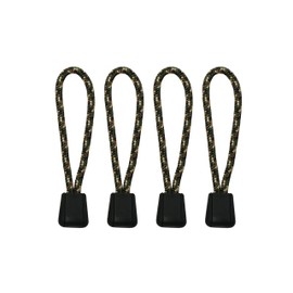 Sanyu Sangyo Zipper Tab Camo 4-Pack UUU-0097 3mm Thickness