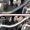 48" Flexible Radiator Hose Kit, Stainless Steel Coolant Water Hose