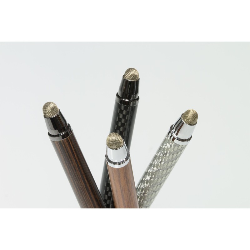 Deff dyi-hu Stylus Pen Ballpoint Pen Function with Wooden Touch