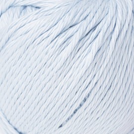 La Mia Pastel Cotton, 5 Ball 100% Cotton Yarn, Total 8.8 Oz, Each 87 Yrds (80 m) - 1.76 oz (50g) Soft, Worsted, Afghan, Aran, Pastel-Blue - L054