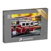 puzzleYOU: Jigsaw Puzzle 200 Piece "Fire Engine in Action" -