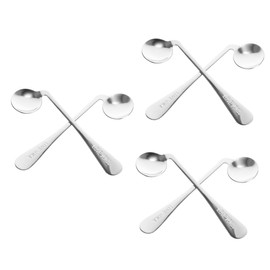 Baluue 6pcs Wear-resistant Spoons Adaptive Utensils for Elderly Arthritis Easy to Use