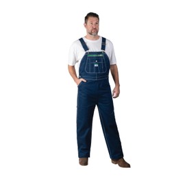 Liberty Men's Rigid Denim Bib Overall, 44x28