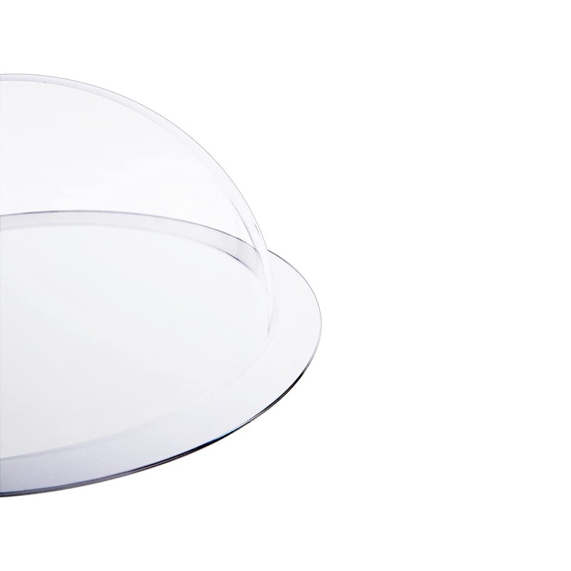 HMF 46720 Hemisphere Acrylic with Brim, DIY Acrylic Cover, Diameter