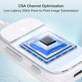 EZCAST Pocket Wireless HDMI Transmitter and Receiver for Mirroring Streaming Video/Audio from PC, Laptop, Projector (4K HDMI Transmitter and HDMI Receiver)