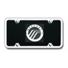 Au-TOMOTIVE GOLD Mercury Chrome Logo on Black License Plate
