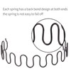 Catkio Sofa replacement Springs,2 PCS 20" Spring with 8 PCS