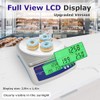 Large Digital Kitchen Scale 40kg/88lb Stainless Steel Price Computing Scale