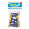 Baker Ross FE293 Sponge Paint Dabbers - Pack of 8,