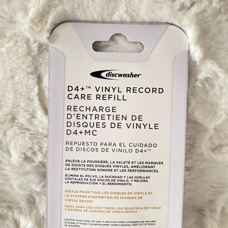 RCA Disc washer DISCWASHER NEW RCA D4 + Record Cleaner