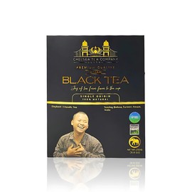 CHELSEA Tenzing Bodosa Premium Assam Black Tea - 200g / 100 Cups | Luxury Loose Leaf Tea | Enjoy a robust, malty taste with a rich flavour | Elephant Friendly | Whole Leaf.